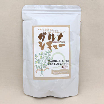 ビッグウッド BIGWOOD 豚レバースープの有機野菜入りグルメシチュー 150g【犬 ペット トッピング おかず おやつ 手作りフード 無添加 無着色 保存料不使用】