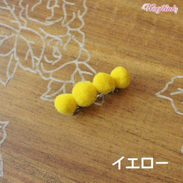 ウーフリンク WOOFLINK POM POM HAIR CLIP【小型犬 セレブ ヘアアクセサリー 犬用品】