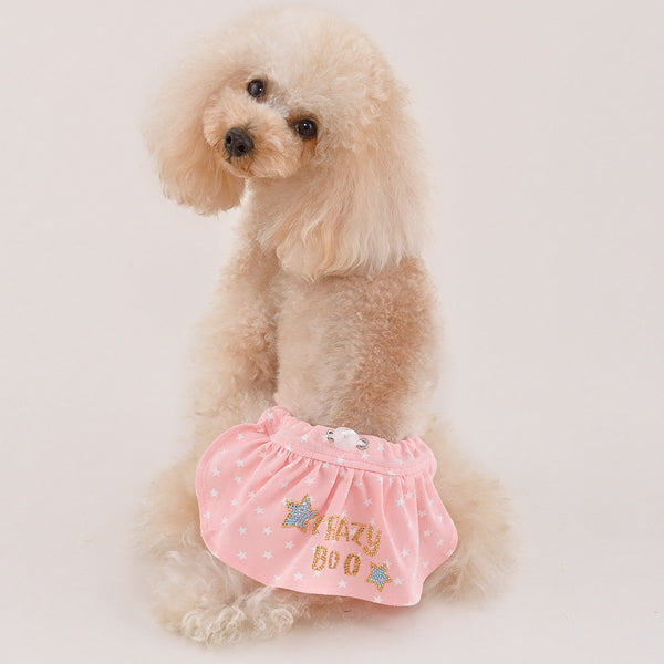 クレイジーブー CRAZYBOO 星柄サニタリーパンツ【小型犬 サニタリーパンツ マナーショーツ】