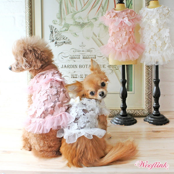 ウーフリンク WOOFLINK BRING ME FLOWERS【犬服 小型犬 セレブ ウエア トップス カットソー】