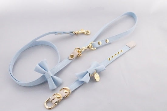 ミントタン minttan パステルリボン 首輪【小型犬 首輪 カラー セレブ】