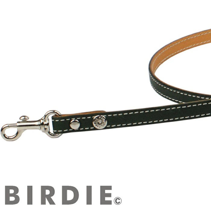 バーディ BIRDIE フラットレザーバイカラーリード(M)【小型犬 ペット リード カジュアル】 送料無料