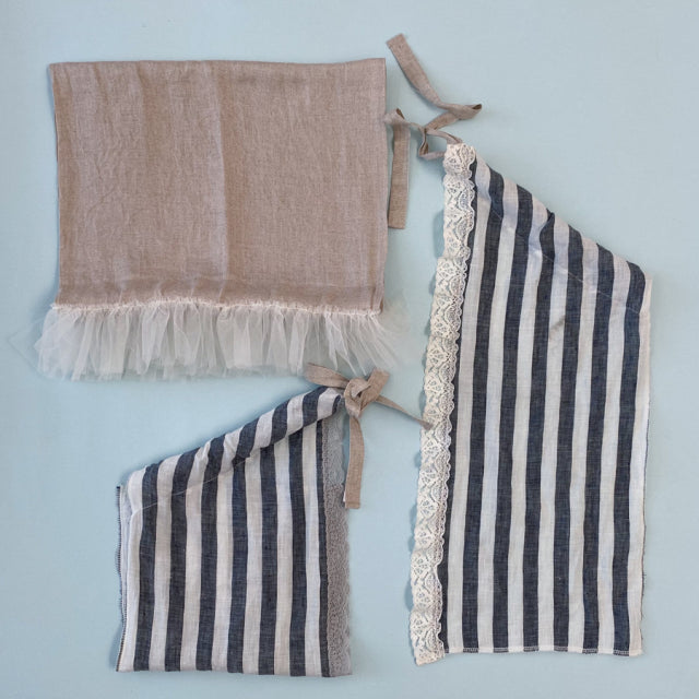 ルイスドッグ louisdog Peekaboo Couture/Linen Stripes Frame Cover【小型犬 ベッド ハウス 着せ替えカバー セレブ】