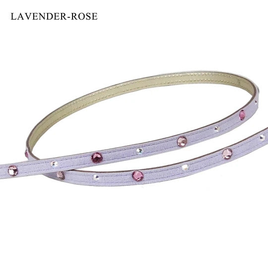 リュクスバーディ Luxe birdie グランマルチリード(LAVENDER×ROSE)【小型犬 ラグジュアリー リード セレブ 】