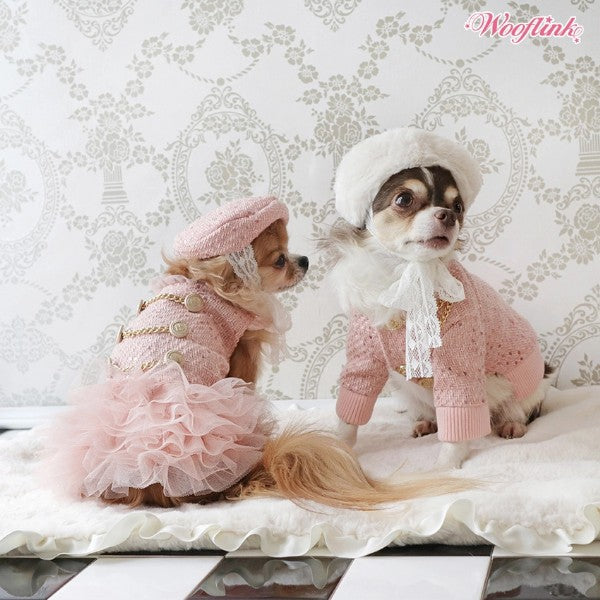 ウーフリンク WOOFLINK HOLIDAY READY DRESS【小型犬 犬服 ウエア ワンピース ドレス セレブ】