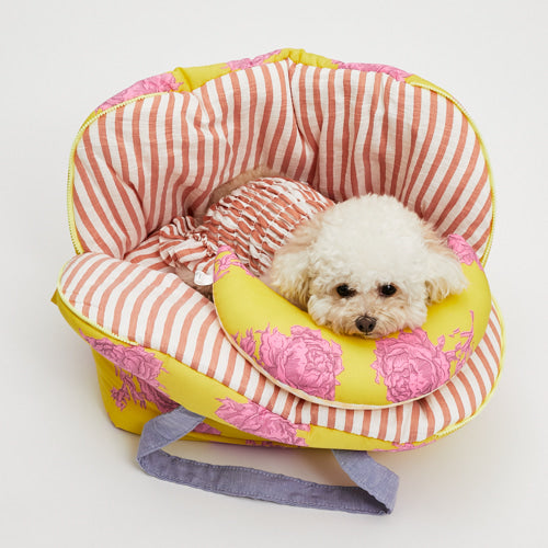 ルイスドッグ louisdog Alice Cotton Around Bag【小型犬 犬用 ペット キャリーバッグ セレブ】