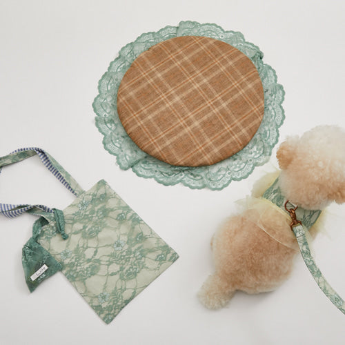 ルイスドッグ louisdog Crochet Lace Eco Bag【ペット 犬用 オーナー様 お散歩バッグ エコバッグ セレブ】