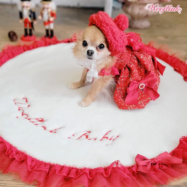 ウーフリンク WOOFLINK HOLIDAY PLAYMAT【小型犬 犬用 ラグ マット セレブ】
