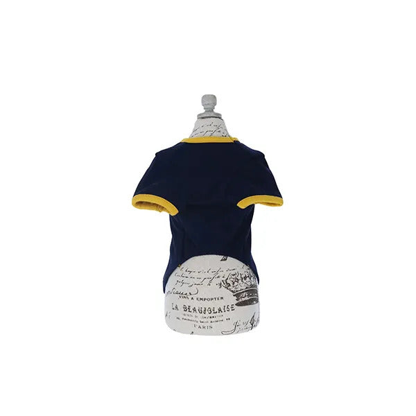 エクストララージ XLARGE パイピングロゴTシャツ【小型犬 犬服 ウエア トップス Tシャツ カットソー セレブ】