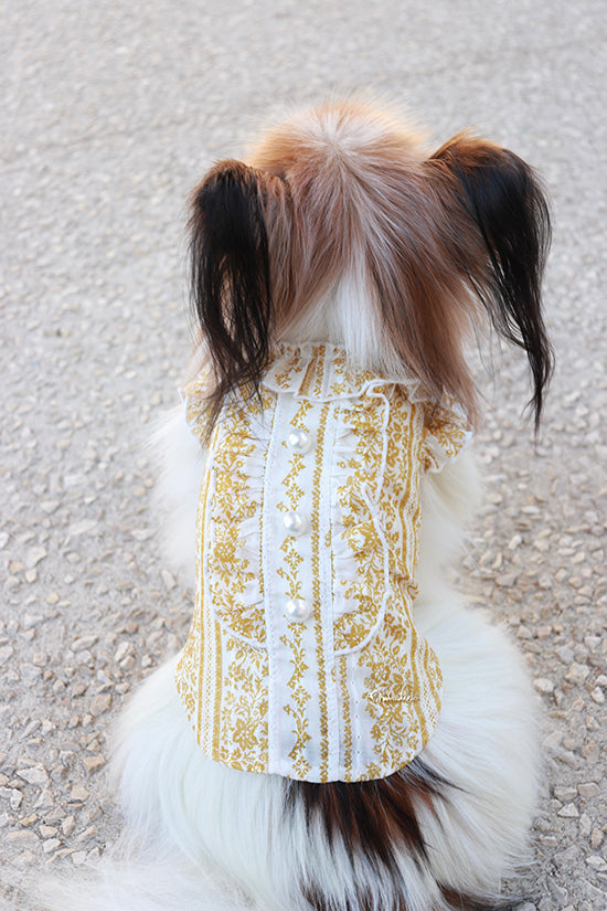 ミムット mimtto Jade【小型犬 犬服 ウエア トップス ブラウス カットソー セレブ】