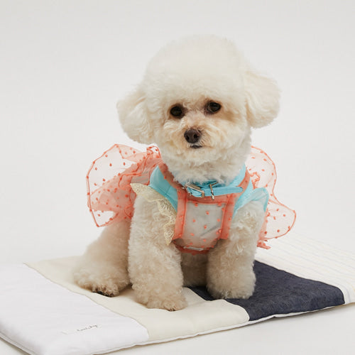 ルイスドッグ louisdog Coral Red Bustier【小型犬 犬服 ウエア トップス ビスチェ キャミ セレブ】