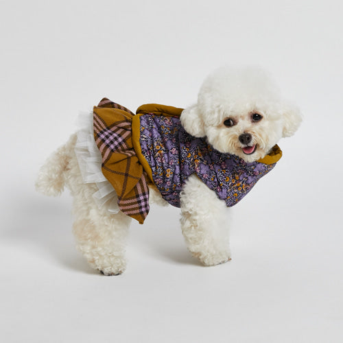 ルイスドッグ louisdog Reversible Liberty Jacket【犬服 小型犬 ウエア アウター 上着 ジャケット コート セレブ】