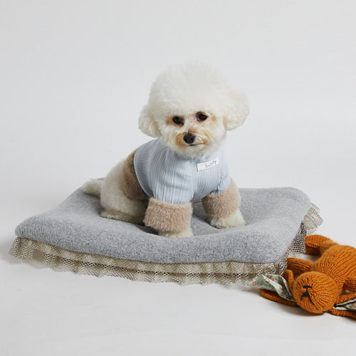 ルイスドッグ louisdog Bubble Fur Chilling Mat【小型犬 ベッド ラグ マット セレブ】