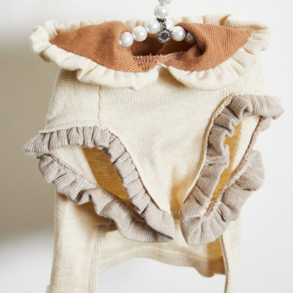 ルイスドッグ louisdog Crema Hoodie【小型犬 犬服 ウエア トップス フーディ セレブ】