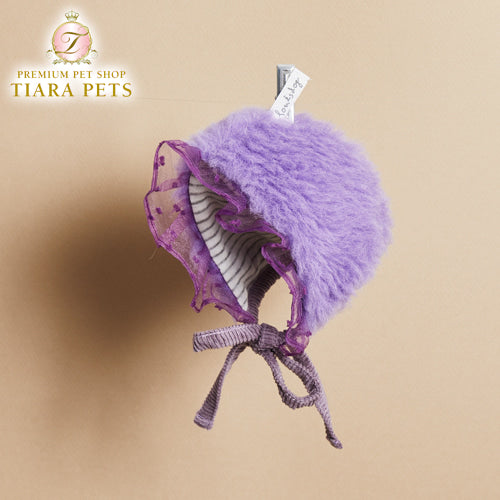 ルイスドッグ louisdog Alpaca Bonnet【小型犬 犬服 帽子 ボンネット セレブ】