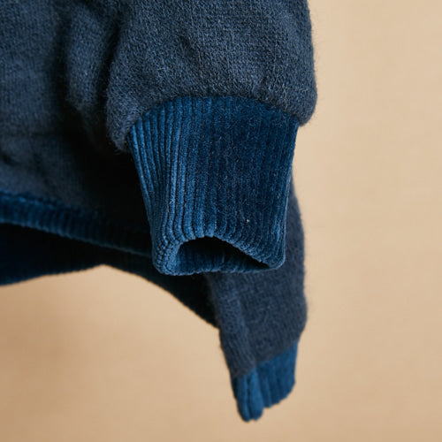 ルイスドッグ louisdog Navy Angora Hood【小型犬 犬服 ウエア フーディー セレブ】