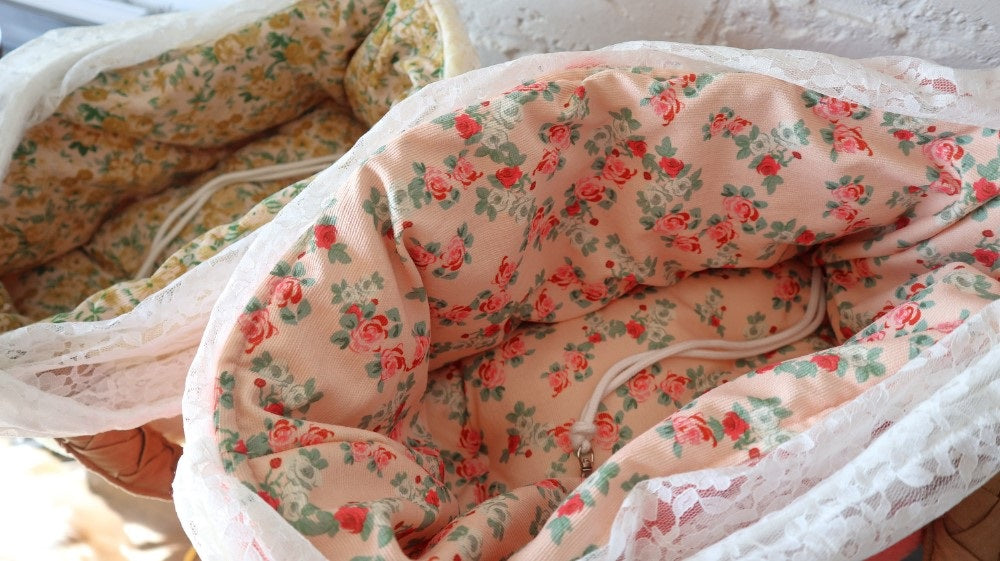 ルル・ドヌフ LouLou29 ファーバスケット トートBAG 犬用 ペット キャリーバッグ スリング セレブ