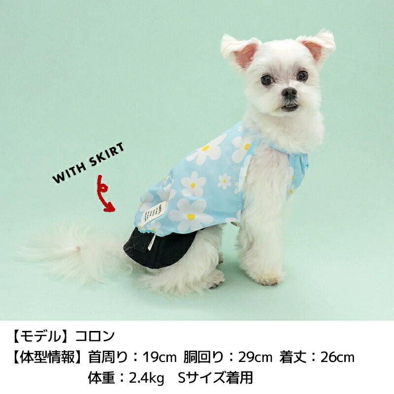 ティノティート TINOTITO フラワープリントキャミ【小型犬 犬服 ウエア トップス タンク カジュアル】 送料無料