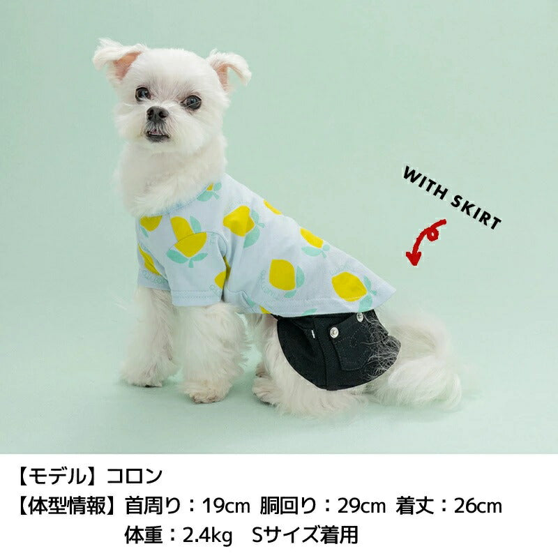 ティノティート TINOTITO プリント柄Tシャツ【小型犬 犬服 ウエア トップス タンク カジュアル】 送料無料