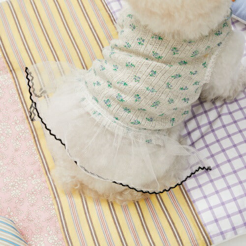ルイスドッグ louisdog Lily Highneck Sleeveless【小型犬 犬用 ペット トップス ノースリーブ セレブ 】送料無料