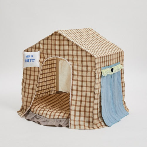 ルイスドッグ louisdog Malibu Peekaboo Rug【小型犬 ベッド ハウス ラグ マット セレブ】