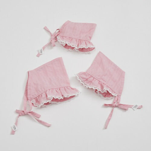 ルイスドッグ louisdog Pinkade Bonnet【小型犬 犬服 アクセサリー 帽子 ボンネット セレブ】