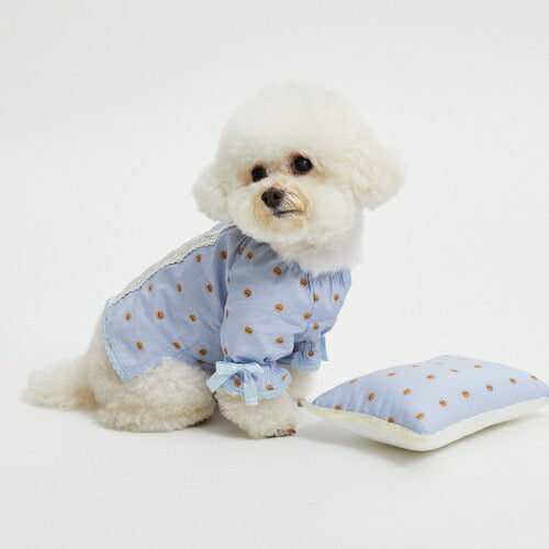 ルイスドッグ louisdog Hamburger Blouse【小型犬 犬服 トップス ブラウス シャツ セレブ】