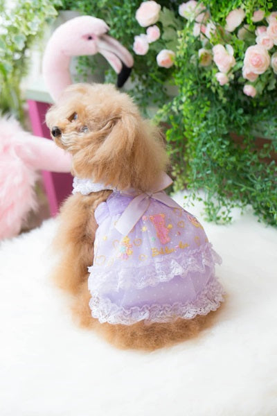 ブルブブ BUL BU-BU Sweets Paradise O/P【小型犬 犬服 ウエア ワンピース ドレス セレブ】