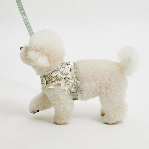 ルイスドッグ louisdog LIberty Art Harness Set【小型犬 犬用 ハーネス セット セレブ】