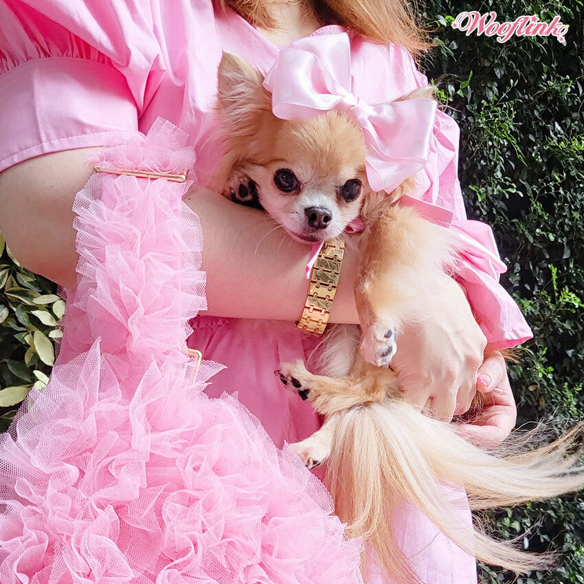 ウーフリンクWOOFLINKPOLKAPOLKADOTDOT?HAIRBOW