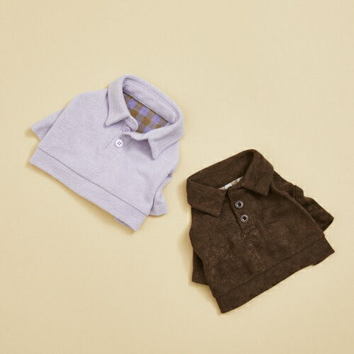 ルイスドッグlouisdogDarkChocoPiqueShirt【小型犬犬服トップスシャツセレブ】