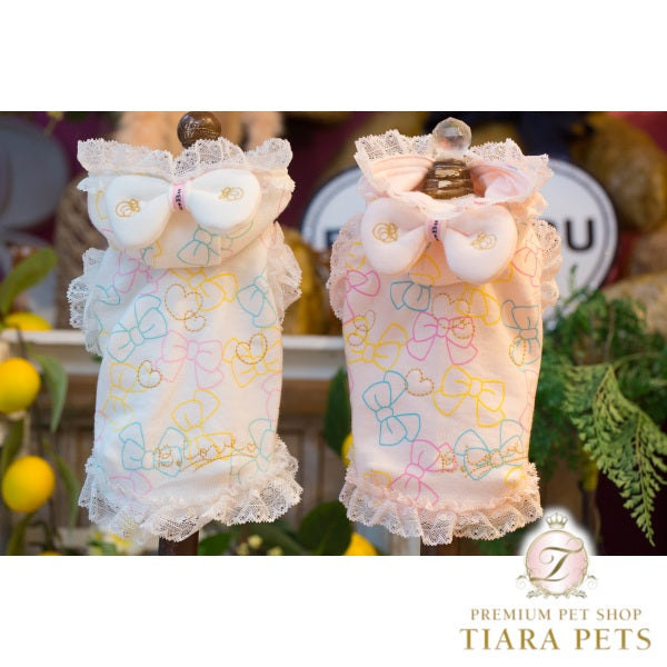 ブルブブ BUL BU-BU Cute Ribbon P/K【小型犬 犬服 ウエア トップス Tシャツ セレブ】 – TIARA PETS