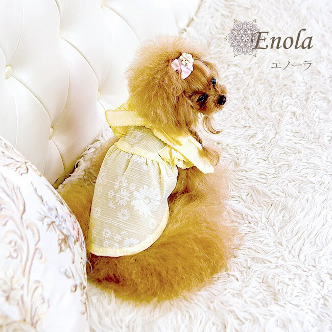 グラマーイズム Glamourism エノーラ Enola【小型犬 犬服 ウエア トップス ブラウス セレブ】