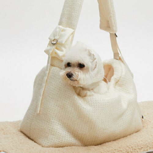 ルイスドッグ louisdog Glitter Snow Balaclava【小型犬 犬用 アクセサリー ボンネット セレブ】