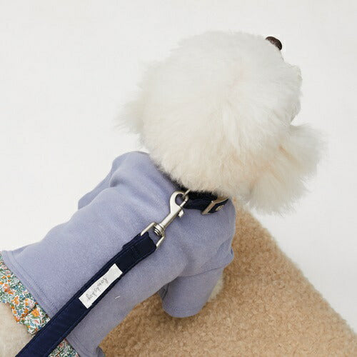 ルイスドッグ louisdog For Hand Leash/White Grey & Navy【小型犬 犬用 リード お散歩 セレブ】