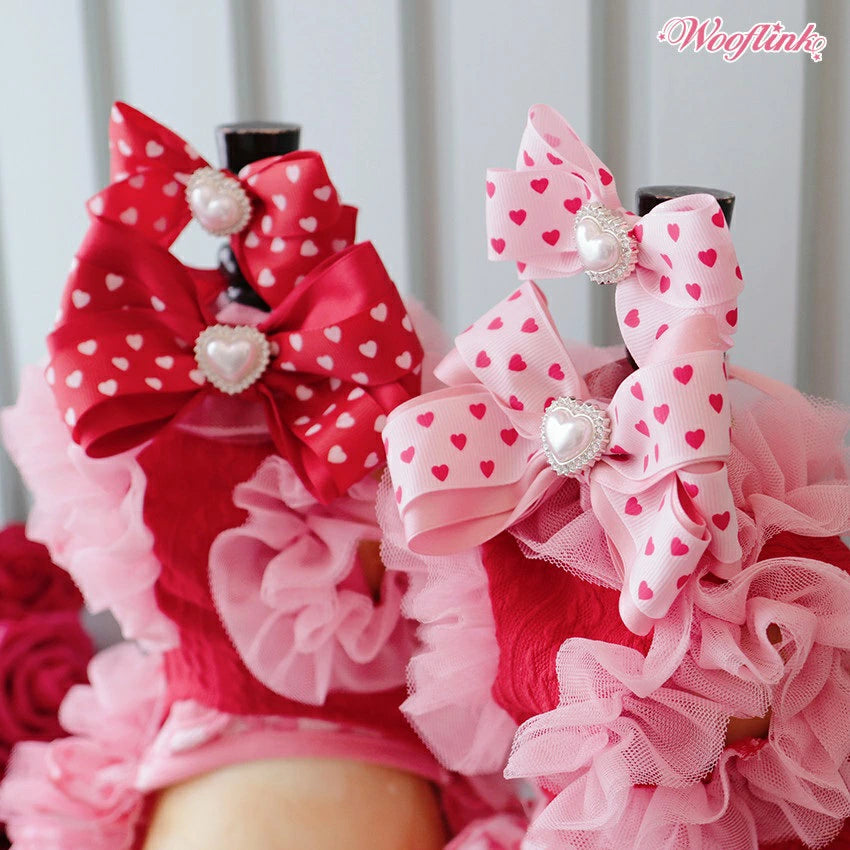 ウーフリンク WOOFLINK SOMEONE SPECIAL HAIRBOW【小型犬 犬用 ヘアアクセサリー セレブ】