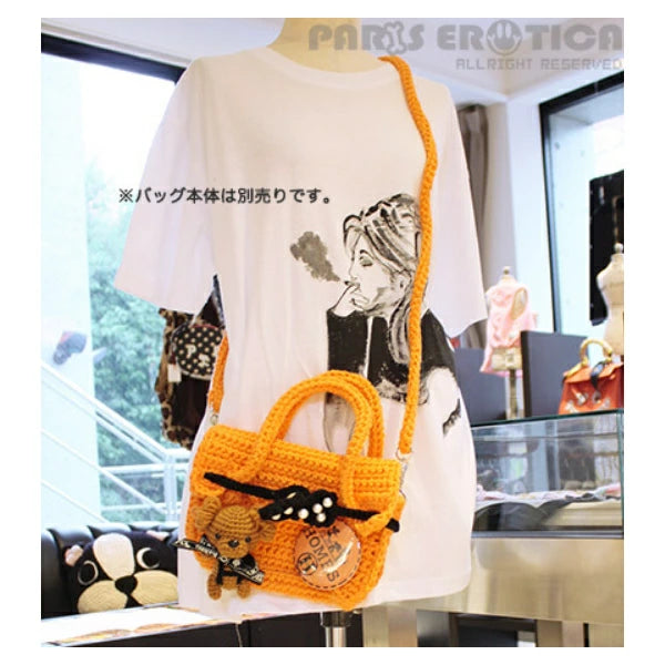パリエロ PARIERO★受注限定★ショルダーストラップ for Amigurumi Bag 【小型犬 犬用 バッグ あみぐるみ ショルダーストラップ セレブ】