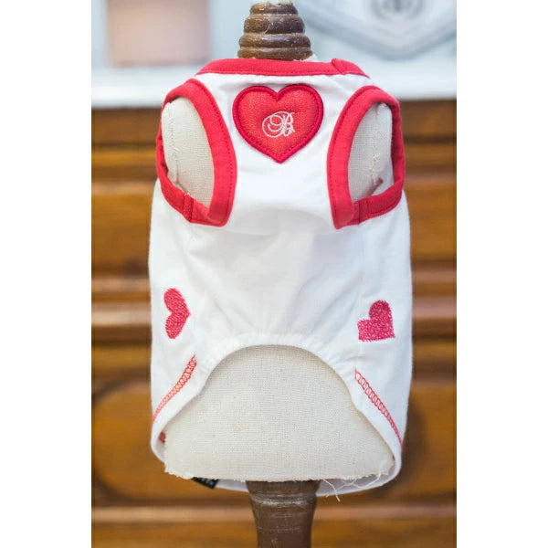 ブルブブ BUL BU-BU ハートT/K【小型犬 犬服 ウエア トップス タンクトップ セレブ】