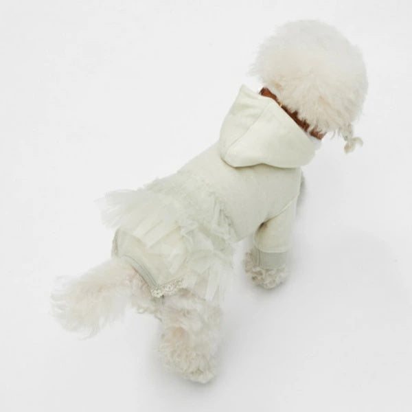 ルイスドッグ louisdog Sage Hooded Pants【小型犬 犬服 オールインワン つなぎ フーディ セレブ 】