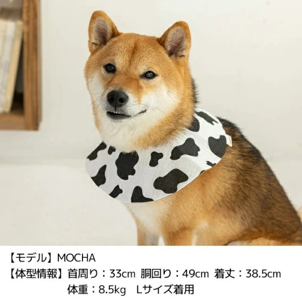 ティノティート TINOTITO うし柄クーリングスタイ【小型犬 犬用 スタイ カジュアル】
