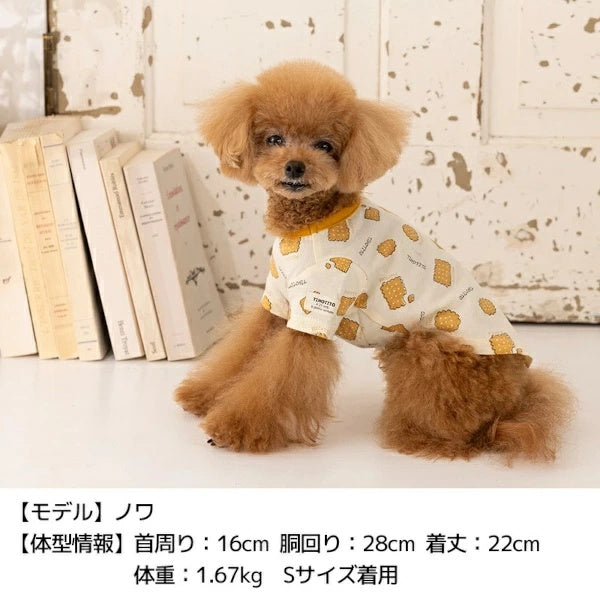 ティノティート TINOTITO ビスケットTシャツ【小型犬 犬服 トップス タンクトップ カジュアル】