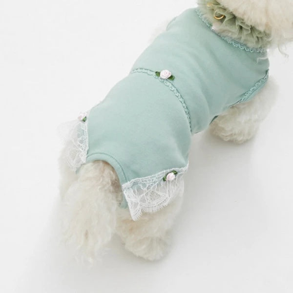 ルイスドッグ louisdog Peppermint Pants【小型犬 犬服 トップス つなぎ ロンパース セレブ】