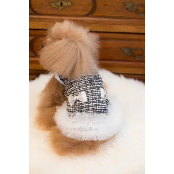 ブルブブ BUL BU-BU ツイード ジャンパーS/K【小型犬 犬服 ウエア アウター ジャンパー セレブ】