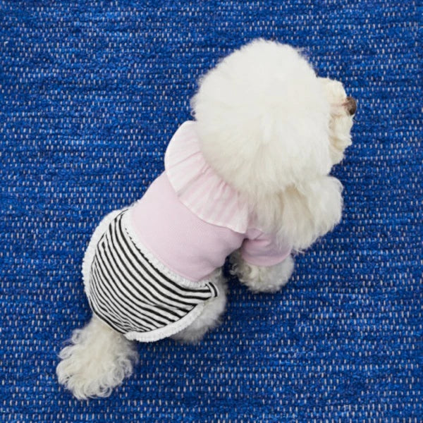 ルイスドッグ louisdog Parfait Pink Pants【小型犬 犬服 トップス つなぎ ロンパース セレブ】