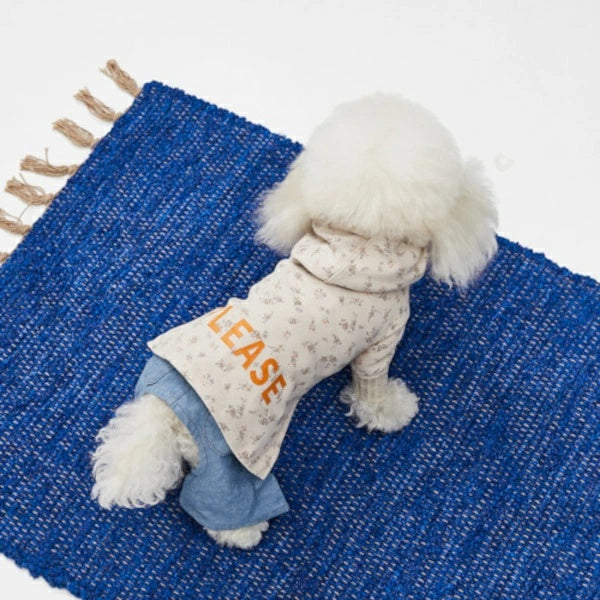 ルイスドッグ louisdog Please Hoodie【小型犬 犬服 トップス フーディ パーカー スウェット セレブ】