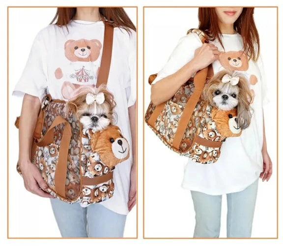 サーカスサーカス circus circus☆先行予約4月下旬入荷☆Toy Bear Traveling Mesh Carry(CCB-0071)【小型犬 犬用 オーナー用 キャリーバッグ カバン】