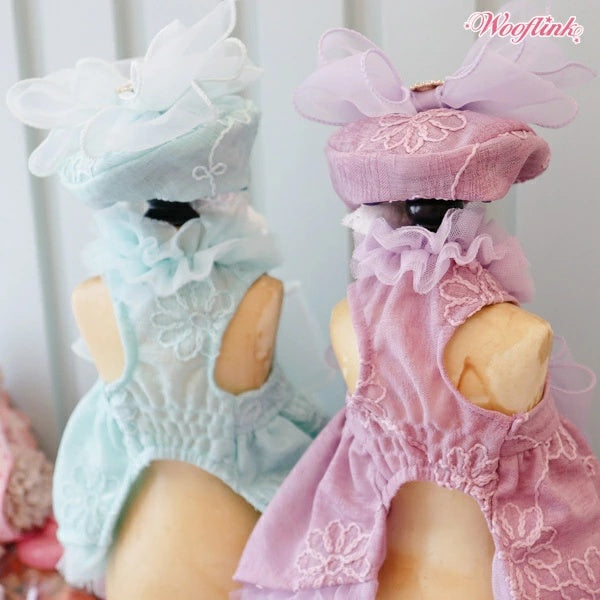 ウーフリンク WOOFLINK FAIRY TALE BERET【小型犬 犬用 帽子 ベレー帽 セレブ】