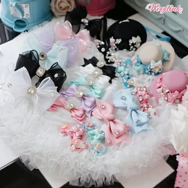 ウーフリンク WOOFLINK MAGICAL DAY HAIRBOW【小型犬 犬用 ヘアアクセサリー クリップ セレブ】