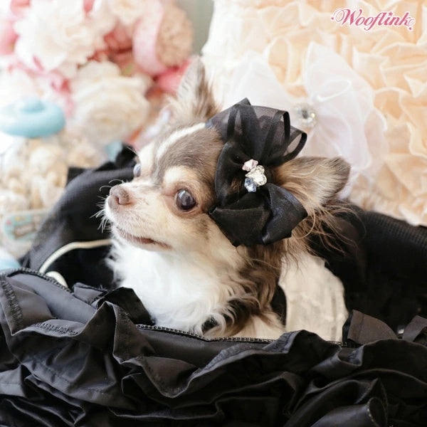 ウーフリンク WOOFLINK STARDUST HAIRBOW【小型犬 犬用 ヘアアクセサリー クリップ セレブ】