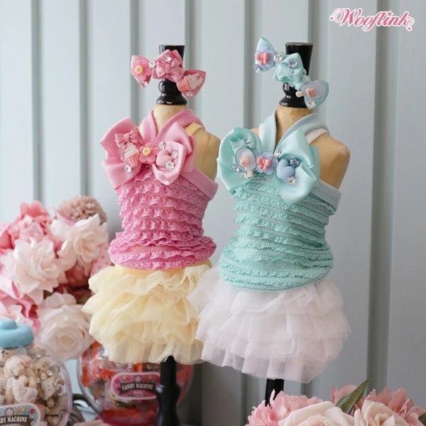 ウーフリンク WOOFLINK ALWAYS LOVED HAIRBOW【小型犬 犬用 ヘアアクセサリー クリップ セレブ】
